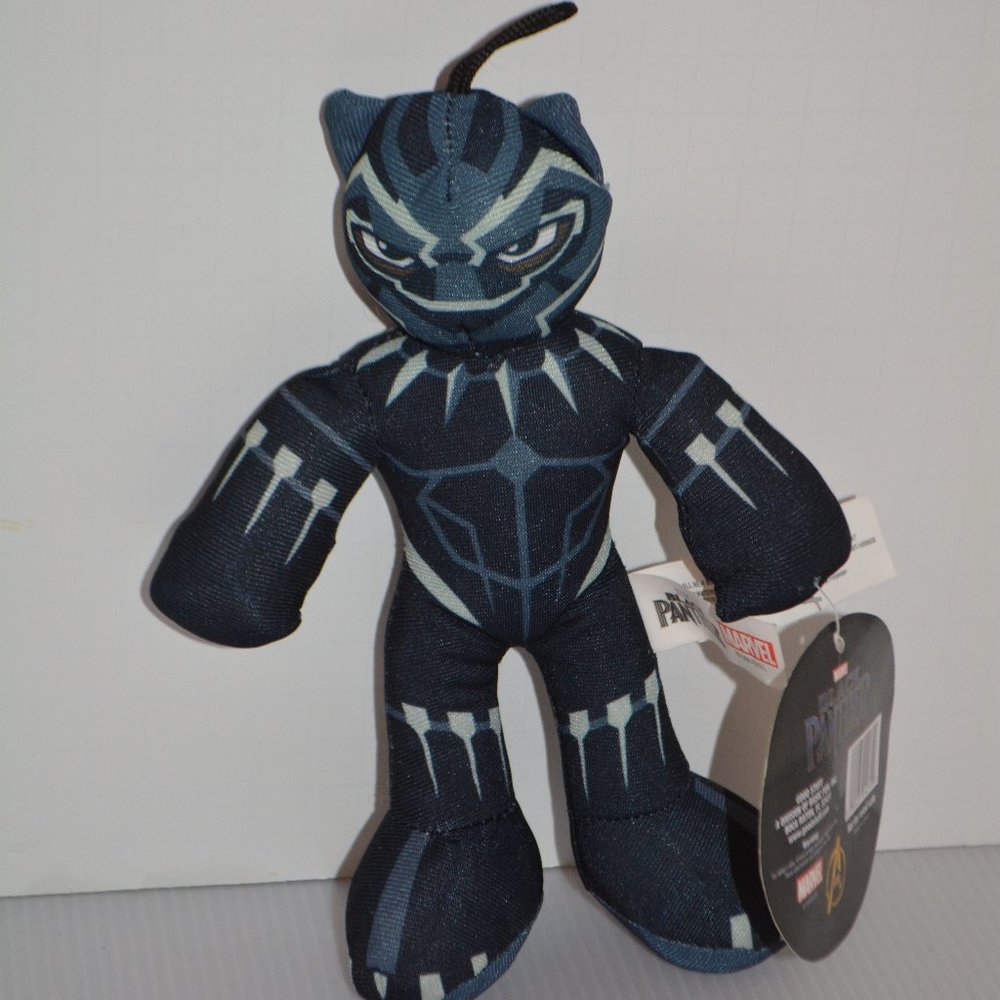 NWT Marvel Black Panther Plush Doll Figure Toy Stuffed Animal Toy 8" 2018